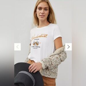 Anthropologie wanderlust tee | small